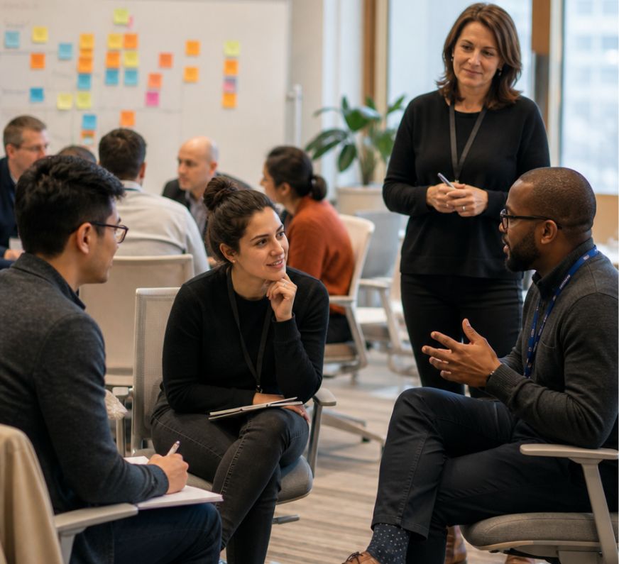 Corporate L&D, HR, and offsite leads